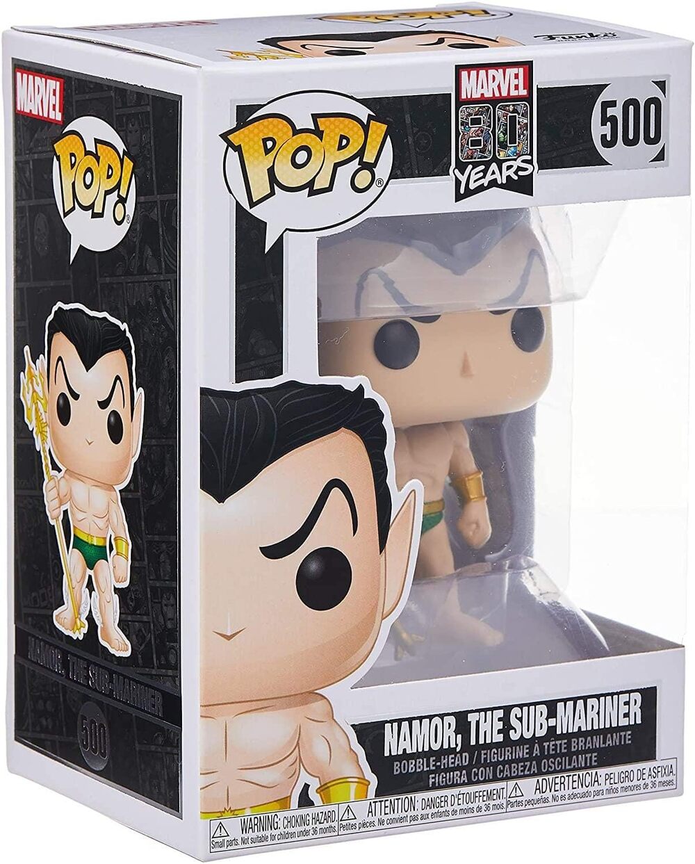 Funko Pop! Marvel 80th: First Appearance - Namor, The Sub-Mariner #500 NIB